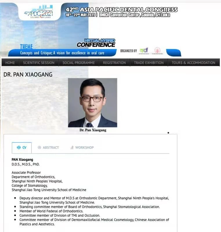 Al 42-lea Congres Dental Asia Pacific